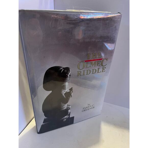 Vintage Other - OLMEC RIDDLE : AN INQUIRY INTO THE ORIGIN OF PRE-COLUMBIAN By James C. Gruener